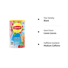 Load image into Gallery viewer, Lipton Raspberry Iced Tea Mix (89.8 Ounce)