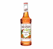 Load image into Gallery viewer, Monin Premium Pumpkin Spice Flavoring Syrup 750 mL