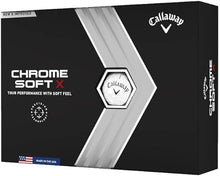 Load image into Gallery viewer, Callaway Golf 2022 Chrome Soft X Golf Balls