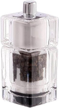 Load image into Gallery viewer, Chef Specialties 3.5 Inch Cubic Pepper Mill and Salt Shaker Combo