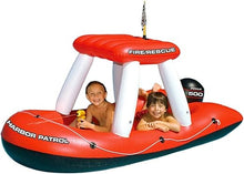 Load image into Gallery viewer, Swimline Fireboat Squirter Inflatable Pool Toy Red/White, 60 X 33 X 32&quot;