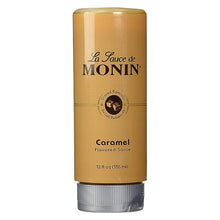 Load image into Gallery viewer, Monin - Gourmet Caramel Sauce, Rich and Buttery, Great for Desserts, Coffee, and Snacks, Gluten-Free, Non-GMO (12 Ounce)