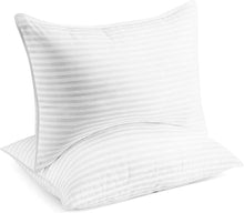 Load image into Gallery viewer, Beckham Hotel Collection Bed Pillows Standard / Queen Size Set of 2 - Down Alternative Bedding Gel Cooling Pillow for Back, Stomach or Side Sleepers