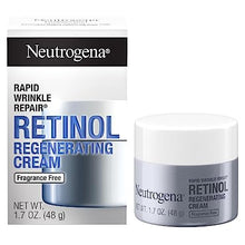 Load image into Gallery viewer, Neutrogena Rapid Wrinkle Repair Retinol Face Moisturizer, Fragrance Free, Daily Anti-Aging Face Cream with Retinol &amp; Hyaluronic Acid to Fight Fine Lines, Wrinkles, &amp; Dark Spots, 1.7 oz