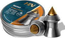 Load image into Gallery viewer, Haendler &amp; Natermann Hornet Pointed Airgun Pellets.177 Caliber / 9.6 Grains (225 Count), Gray (PY-P-1185)