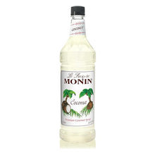 Load image into Gallery viewer, Monin - Coconut Syrup, Sweet and Rich, Great for Cocktails and Smoothies, Gluten-Free, Vegan, Non-GMO (1 Liter)