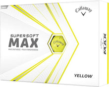 Load image into Gallery viewer, Callaway Supersoft Max Golf Balls 12B PK