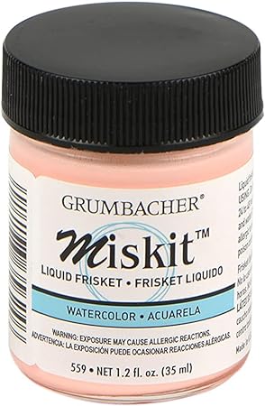 Grumbacher Miskit Liquid Watercolor Frisket, 35ml/1.2 oz