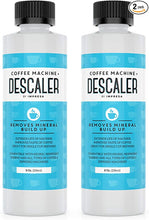 Load image into Gallery viewer, Descaler (2 Pack, 2 Uses Per Bottle) - Made in the USA - Universal Descaling Solution for Keurig, Nespresso, Delonghi and All Single Use Coffee and Espresso Machines