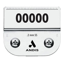 Load image into Gallery viewer, Andis – 64740, Ultra Edge Detachable Clipper Blade – Infused with Carbon Steel, Extends Edge Life, Deep Cutting of Bulky Hairs with Closed Cutting Technique – 25-Inch Cut Length, Chrome