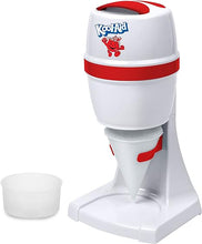 Load image into Gallery viewer, Nostalgia Kool-Aid Shave Ice &amp; Snow Cone Maker, Includes Reusable Cup and Two Ice Molds, Stainless Steel Blades, Makes Margaritas, Frozen Cocktails, Slushies, Red