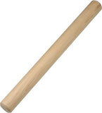 Ateco 19176 Maple Wood Rolling Pin, 19-Inch, Solid Maple Wood, Made in Canada