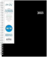 Load image into Gallery viewer, Blue Sky 2023 Weekly and Monthly Planner, January - December, 8.5&quot; x 11&quot;, Flexible Cover, Wirebound, Enterprise (142092)