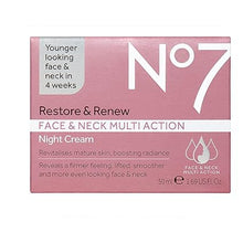 Load image into Gallery viewer, No7 Restore and Renew Night Cream - 1.6 oz by Boots