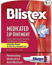 Load image into Gallery viewer, Blistex Medicated Lip Ointment 0.21 oz (Pack of 6)