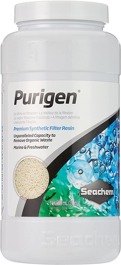 Seachem Purigen Organic Filtration Resin - Fresh and Saltwater 500 ml (116016308)