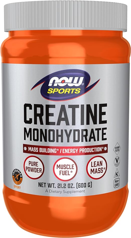 Sports, Creatine Monohydrate, 21.2 oz (600 g), Now Foods