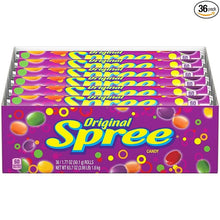 Load image into Gallery viewer, Spree Original Candy, 1.77 Ounce Rolls (Pack of 36)