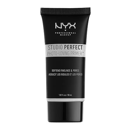 NYX PROFESSIONAL MAKEUP Studio Perfect Primer, Vegan Face Primer - Clear