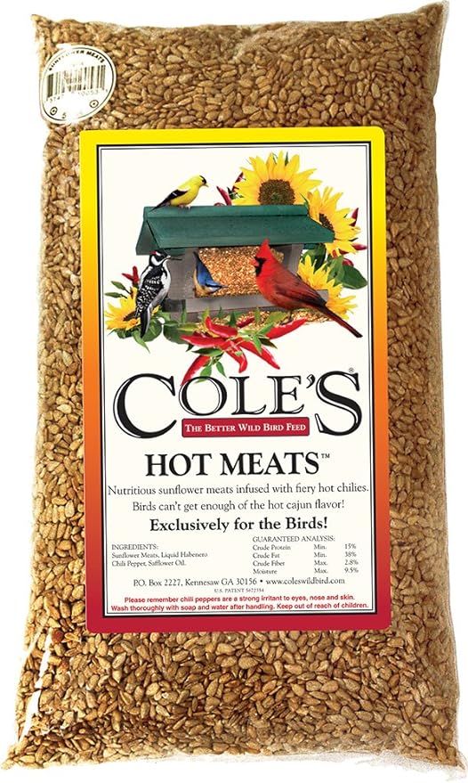 Cole's HM05 Hot Meats Bird Seed, 5-Pound