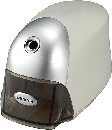 Bostitch Office EPS8HDGRY QuietSharp Executive Electric Pencil Sharpener, Gray