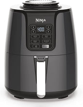 Load image into Gallery viewer, Ninja AF101 Air Fryer that Crisps, Roasts, Reheats, &amp; Dehydrates, for Quick, Easy Meals, 4 Quart Capacity, &amp; High Gloss Finish, Black/Grey