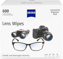 Load image into Gallery viewer, ZEISS Pre-Moistened Lens Cleaning Wipes, 600 Count
