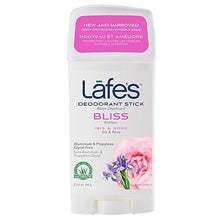 Load image into Gallery viewer, Lafe&#39;s Natural Deodorant | 2.25oz Aluminum Free Natural Deodorant Stick for Women &amp; Men | Paraben Free &amp; Baking Soda Free with 24-Hour Protection (Bliss, 2.25 Ounce)