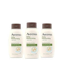 Load image into Gallery viewer, Aveeno Daily Moisturizing Body Wash, 12 Fl. Oz, Pack of 3