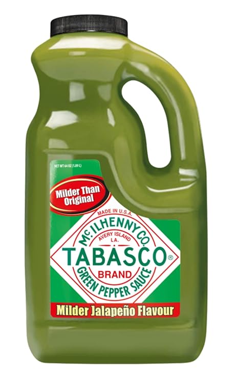 TABASCO® Brand Green Pepper Sauce, 64 oz (Pack of 1)