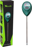 XLUX Soil Moisture Meter, Plant Water Monitor, Soil Hygrometer Sensor for Gardening, Farming, Indoor and Outdoor Plants, No Batteries Required