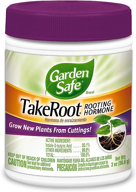 Garden Safe Take Root Rooting Hormone, Promotes Rooting, Grow New Plants From Cuttings, 2 Ounce