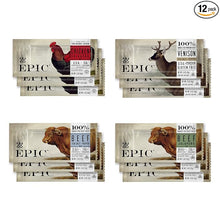 Load image into Gallery viewer, Epic Provisions Protein Bars Variety Pack, Venison, Chicken, and Beef Flavors, Keto and Paleo Friendly, 12 ct