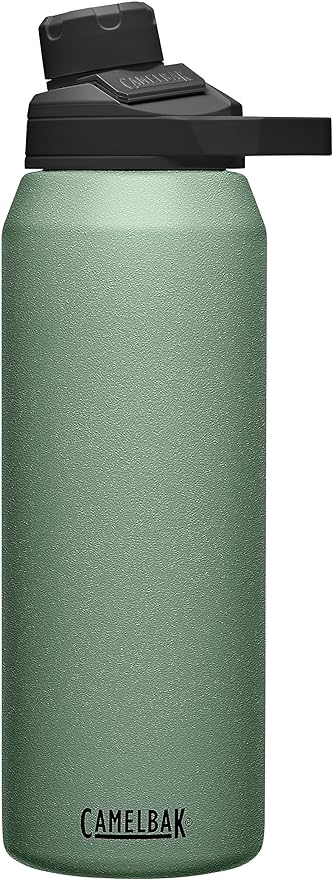 CamelBak Chute Mag 32oz Vacuum Insulated Stainless Steel Water Bottle, Moss