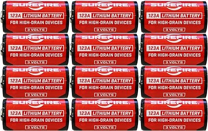 SureFire SF12-BB Boxed Batteries, (12 Pack)