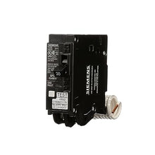 Load image into Gallery viewer, Siemens QF120A Ground Fault Circuit Interrupter, 20 Amp, 1 Pole, 120 Volt, 10,000 AIC, Black