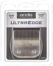 Load image into Gallery viewer, Andis – 64089, Heavy-Duty Detachable Clipper Blade - Stainless-Steel With Carbon-Infused, Close Cutting &amp; Long-Life Blade - Compatible With Most Andis Series -Size 3-1/2, 3/8-Inch Cut Length, Chrome