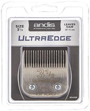 Andis – 64089, Heavy-Duty Detachable Clipper Blade - Stainless-Steel With Carbon-Infused, Close Cutting & Long-Life Blade - Compatible With Most Andis Series -Size 3-1/2, 3/8-Inch Cut Length, Chrome