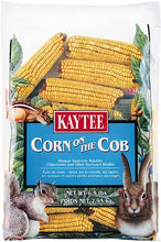 Load image into Gallery viewer, Kaytee Corn On The Cob Food For Wild Squirrels, Rabbits, Chipmunks and Other Backyard Wildlife, 6.5 Pound
