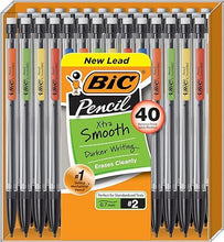 Load image into Gallery viewer, BIC Xtra Smooth Mechanical Pencil, Medium Point (0.7mm), 40-Count