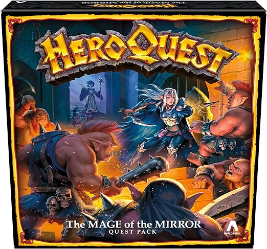 Heroquest The Mage of The Mirror Quest Pack, Roleplaying Game for Ages 14+, Requires HeroQuest Game System to Play