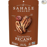 Sahale Snacks Valdosta Pecans Glazed Mix, 4 Ounces (Pack of 6)