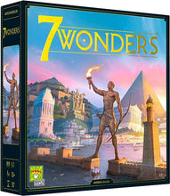 Load image into Gallery viewer, 7 Wonders Board Game BASE GAME (New Edition) | Family Board Game | Civilization Board Game for Adults | Strategy Board Game for Game Night | 3-7 Players | Ages 10+ | Made by Repos Production
