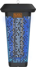 Load image into Gallery viewer, BLACK+DECKER Bug Zapper &amp; Fly Trap-Mosquito Repellent- Gnat Killer Indoor &amp; Outdoor Electric UV Bug Catcher for Insects- 2 Acre Coverage for Home, Deck, Garden, Patio Commercial Strength