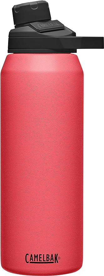 CamelBak Chute Mag 32oz Vacuum Insulated Stainless Steel Water Bottle, Wild Strawberry