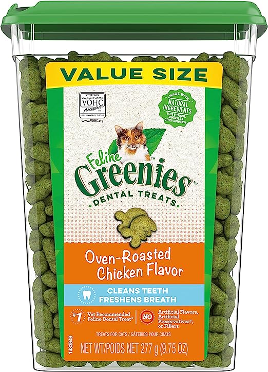 GREENIES PILL POCKETS for Dogs Capsule Size Natural Soft Dog Treats with Real Peanut Butter, 15.8 oz. Pack (60 Treats)